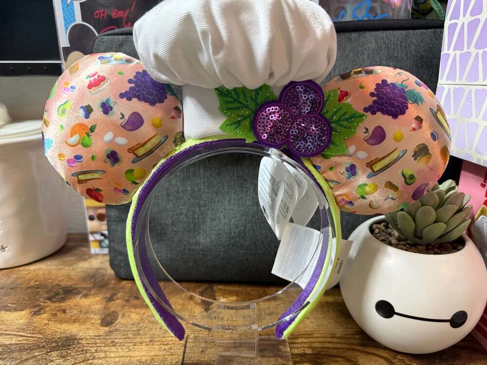 Disney California Adventure Food & Wine Festival 2023 Chef Hat Ears Headband